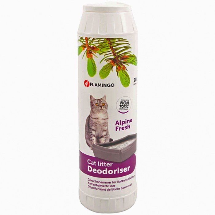 Flamingo Cat Litter Deodoriser ФЛАМИНГО дезодорант для кошачьего туалета