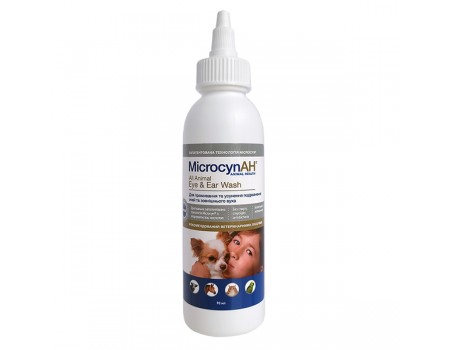 Microcyn Мікроцин Eye&Ear Wash краплі для очей та вух всіх видів тварин, 0.09 л