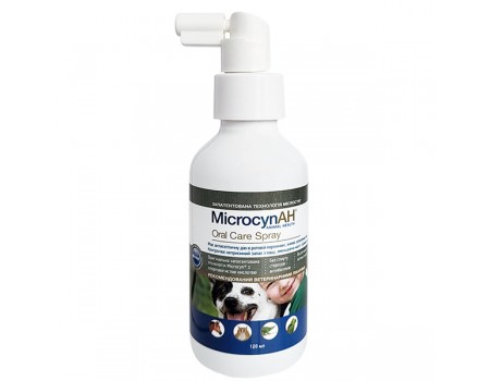 Microcyn Oral Care Spray МИКРОЦИН спрей для ухода за пастью всех видов животных, 0.1 л