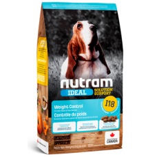 I18 NUTRAM Ideal Solution Support Weight Control Рецепт с курицей, шлифованной ячменем и горошком Для взрослых собак склонных к ожирению 2 кг