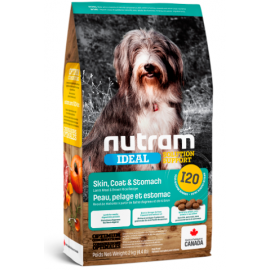 I20 NUTRAM Ideal Solution Support Skin, Coat & Stomach Рецепт с ягненком и коричневым рисом Для взрослых собак с проблемами кожи, шерсти или желудка 2 кг