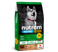 S9 Nutram Sound Balanced Wellness® Natural Lamb Adult Dog Рецепт з ягн..