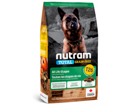T26 NUTRAM Total GF Lamb & Lentils Dog, холистик корм для собак БЕЗ ЗЛАКОВЫЙ, ягненок, 2 кг