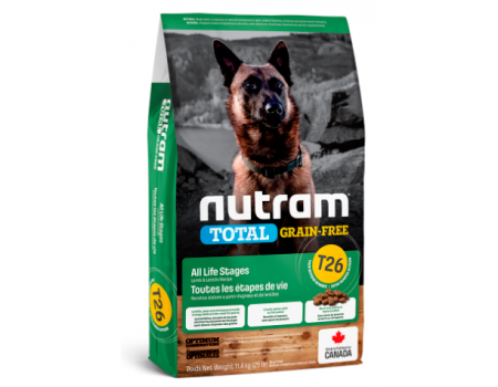 T26 NUTRAM Total GF Lamb & Lentils Dog, холистик корм для собак БЕЗ ЗЛАКОВЫЙ, ягненок, 11,4 кг