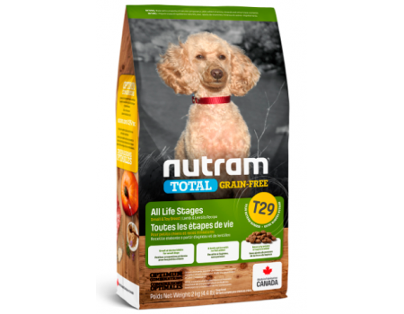T29 NUTRAM Total GF Lamb Small Dog, холистик корм для мелких собак БЕЗ ЗЛАКОВЫЙ, ягненок, 2 кг
