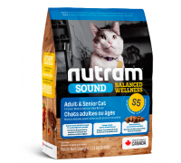 S5 NUTRAM Sound Balanced Wellness Adult/Urinary Cat  Рецепт с курицей ..