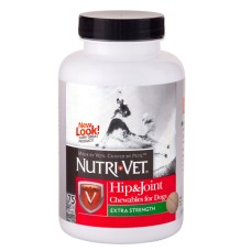 Nutri-Vet Hip&Joint Extra НУТРИ-ВЕТ СВЯЗКИ И СУСТАВЫ ЭКСТРА, 2 уровень, хондроитин и глюкозамин для собак, с МСМ,, 120 табл.