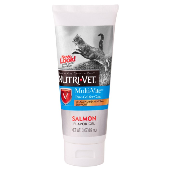 Nutri-Vet Multi-Vite НУТРИ-ВЕТ МУЛЬТИ-ВИТкомплекс витаминов и минералов для кошек, гель, 89 мл.