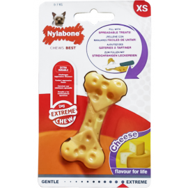 Nylabone Extreme Chew Cheese Bone НІЛАБОН СИРНА КІСТОЧКА жувальна ігра..