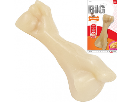 Nylabone Extreme Chew Big Bone НИЛАБОН БИГ БОУН жевательная игрушка для собак, вкус курицы, XXL, до 23 кг, 17.5х7х6 см
