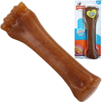 Nylabone Puppy Chew Bone НИЛАБОН БОУН кость жевательная игрушка для щенков, вкус курицы,  XL, до 23 кг, 19.5х6х3 см