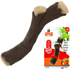 Nylabone Extreme Chew Wooden Stick НИЛАБОН ВЕТКА жевательная игрушка для собак, вкус бекона, M, до 16 кг