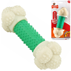 Nylabone Extreme Chew Double Action НИЛАБОН ДВОЙНОЕ ДЕЙСТВИЕ жевательная игрушка для собак, вкус бекона, M, до 16 кг, 18х5,5х5,5 см