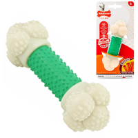 Nylabone Extreme Chew Double Action НІЛАБОН Подвійна ДІЯ жувальна іграшка для собак, смак бекону, S, до 11 кг, 12х4х4 см