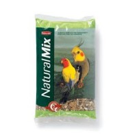  Padovan NATURALMIX PARROCCHETTI Основной корм для средних попугаев (нерозлучники, кореллы) 850г