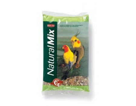  Padovan NATURALMIX PARROCCHETTI Основной корм для средних попугаев (нерозлучники, кореллы) 850г