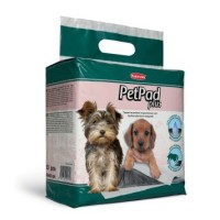 PADOVAN PETPAD PLUS Стегані пелюшки для собак з активованим вугіллям і феромонами 60X60CM, упак. 10 шт