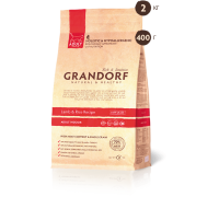 Grandorf Lamb and Brown Rice Rice ADULT INDOOR Грандорф Сухий корм для..