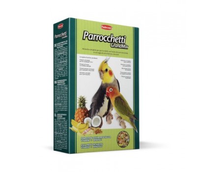 Padovan GRANDMIX Parrochetti - корм для средних попугаев 850г