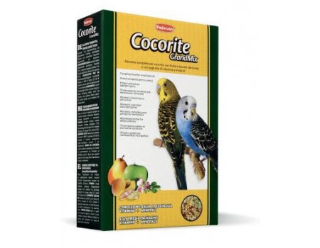 Padovan Комплексный корм для маленьких попугаев (волнистых попугаев) GrMix cocorite 1kg