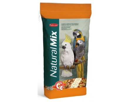 Padovan Основний корм для великих папуг NatMix pappagalli 18kg