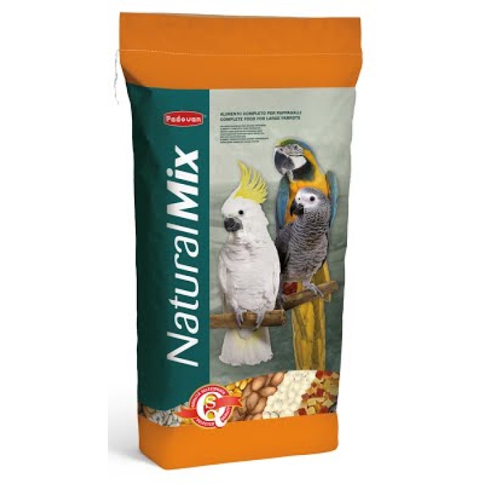 Padovan Основний корм для великих папуг NatMix pappagalli 18kg