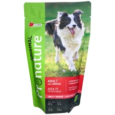 Pronature Original Adult Lamb ПРОНАТЮР ОРИДЖИНАЛ ЯГНЕНОК корм для собак,  0.34 кг