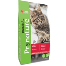 Pronature Original Adult Chicken Lamb ПРОНАТЮР ОРИДЖИНАЛ КУРИЦА  ЯГНЕНОК  сухой супер премиум корм для взрослых котов,  курица с ягненком , 5 кг.