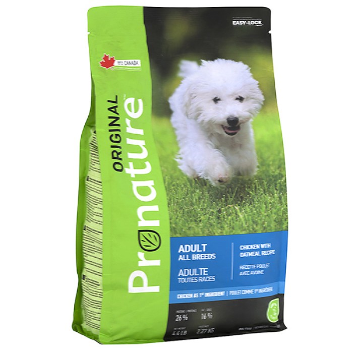 Pronature Original Adult Chicken ПРОНАТЮР ОРИДЖИНАЛ КУРИЦА корм для собак, 2.27 кг
