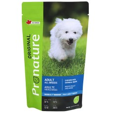 Pronature Original Adult Chicken ПРОНАТЮР ОРИДЖИНАЛ КУРИЦА корм для собак, 0.34 кг