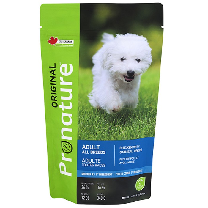 Pronature Original Adult Chicken ПРОНАТЮР ОРИДЖИНАЛ КУРИЦА корм для собак, 0.34 кг