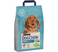 Dog Chow Puppy для щенков с ягненком 2,5 кг..