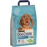 Dog Chow Puppy для щенков с ягненком 2,5 кг
