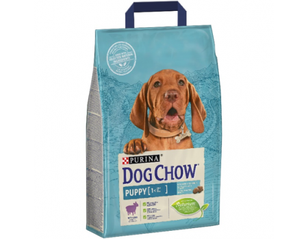 Dog Chow Puppy для щенков с ягненком 2,5 кг