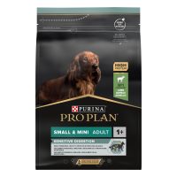 Pro Plan Small & Mini Sensitive Digestion для собак мелких и карликовых пород с чувствительной системой пищеварения, с ягненком, 3 кг
