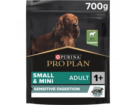 Pro Plan Small & Mini Sensitive Digestion для собак мелких и карликовых пород с чувствительной системой пищеварения, с ягненком, 700 г