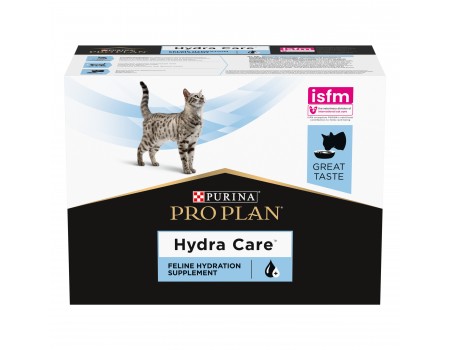 Влажный дополнительный корм PRO PLAN Hydra Care для взрослых кошек для увеличения потребления воды и снижения концентрации мочи 10х85 г
