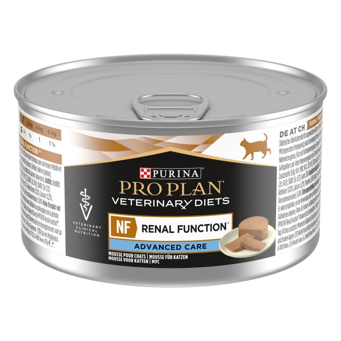 Purina Veterinary Diets NF Renal Function Вологий корм для дорослих та літніх кішок з нирковою недостатністю 0,195 кг