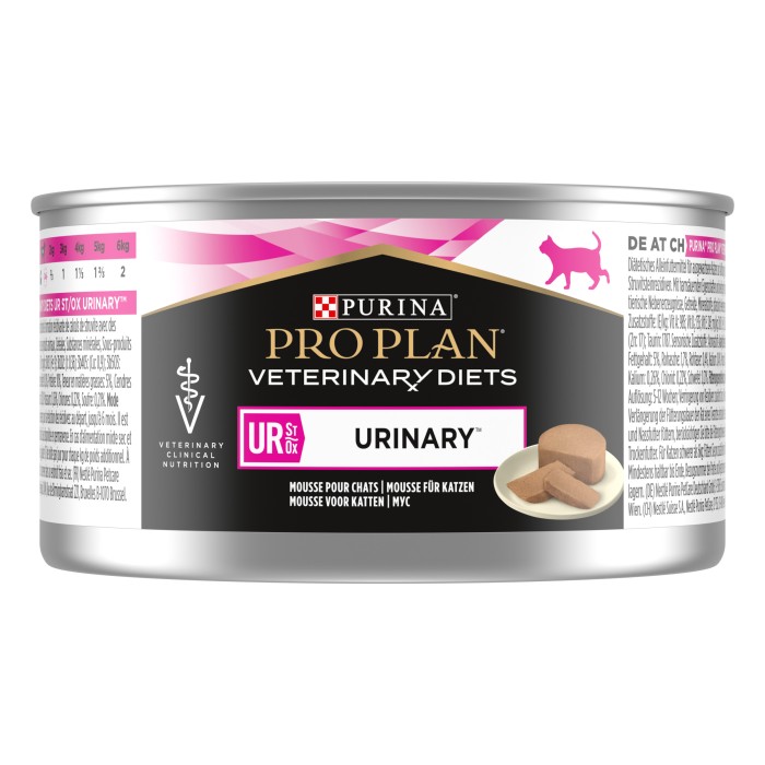 Purina  Veterinary Diets UR St/Ox Urinary Влажный корм для кошек с болезнями мочевыводящих путей 0,195кг