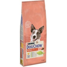 Dog Chow Adult Active для дорослих активних собак із куркою 14 кг