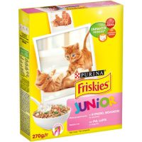 Friskies Junior сухий корм з куркою та молоком 300 г