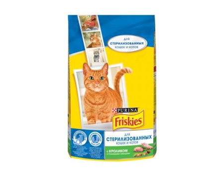 Friskies Neutered Cat Smn & Veg сухой корм для стерилизованных кошек, лосось с овощами,    1.5 кг