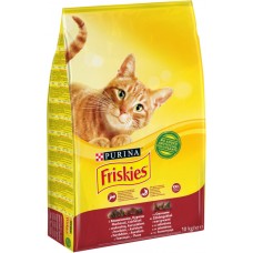 Friskies Сухий корм для котів з яловичиною, куркою та овочами 10 кг