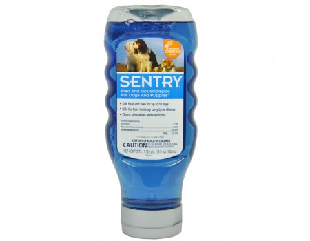 Sentry Tropical Breeze СЕНТРІ ТРОПІЧНИЙ БРИЗ шампунь від бліх та кліщів для собак, 0.532 л.