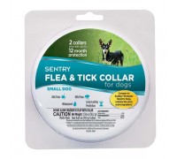 SENTRY Flea&Tick Small СЕНТРИ ошейник от блох и клещей для собак малых..
