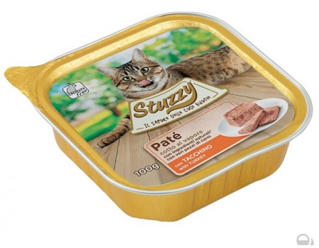 MISTER STUZZY Cat Turkey МИСТЕР ШТУЗИ ИНДЕЙКА корм для кошек, паштет, 100г.