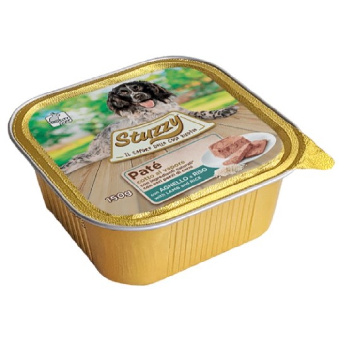 Stuzzy Dog Lamb Rice ШТУЗІ ЯГНЯ РИС корм для собак, паштет, 150г