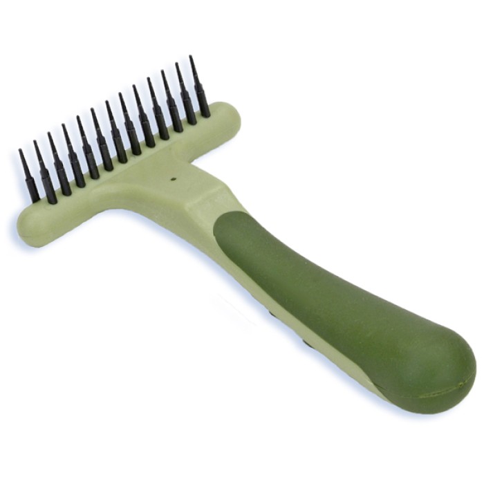 Safari UNDERCOAT RAKE двухрядные грабли для шерсти собак