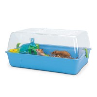 Savic РОДИ (Rody Hamster) клетка для хомяков , 55Х39Х26 см., голубой.