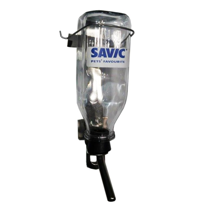Savic ПЛЯШКА (Glass Bottle) із кріпленням у клітку, 0,473 л.